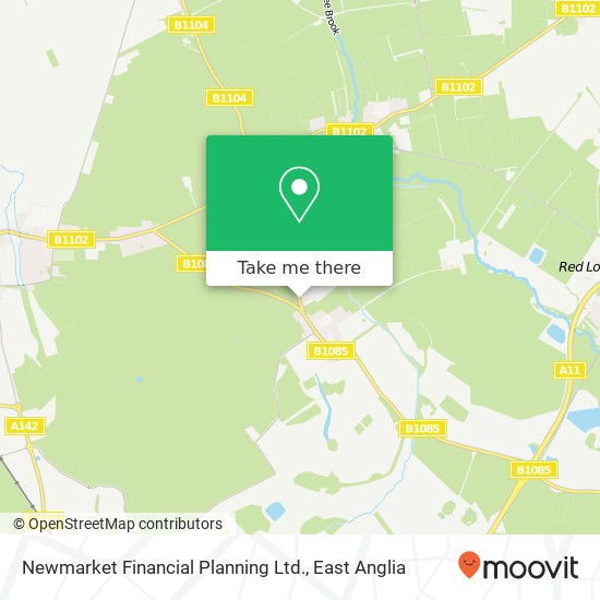 Newmarket Financial Planning Ltd. map