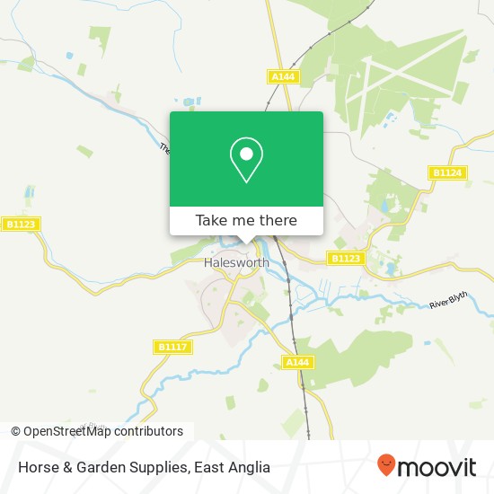 Horse & Garden Supplies map