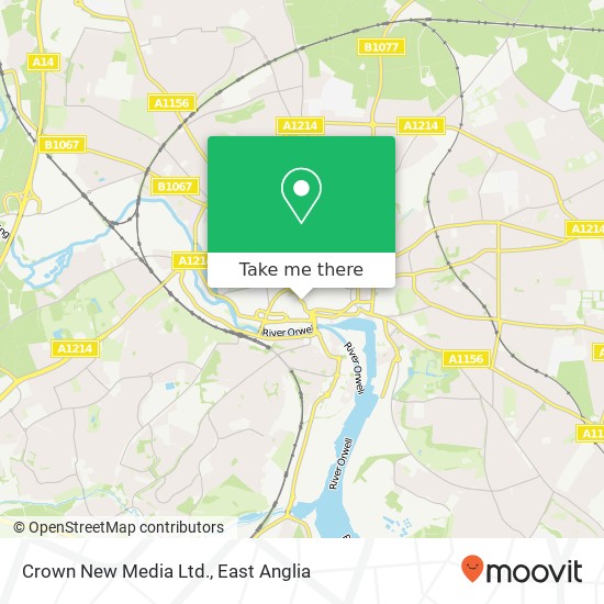 Crown New Media Ltd. map