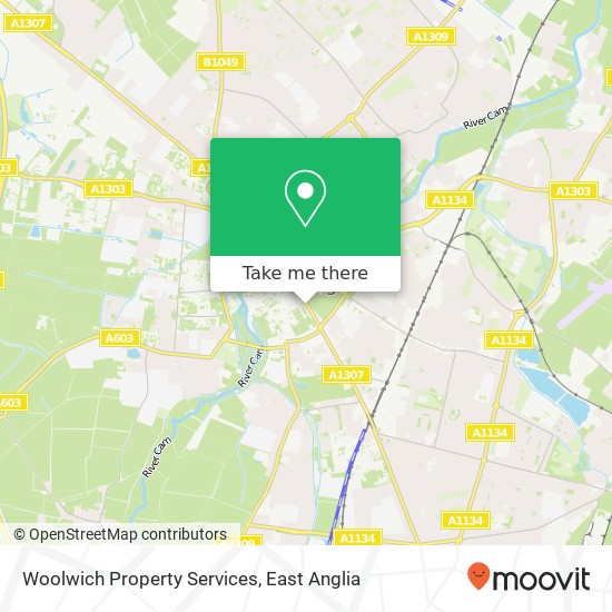 Woolwich Property Services map