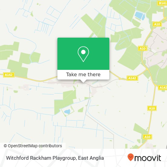 Witchford Rackham Playgroup map