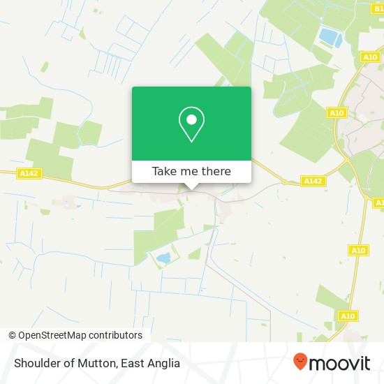 Shoulder of Mutton map