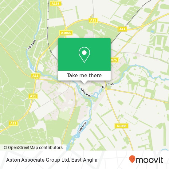 Aston Associate Group Ltd map