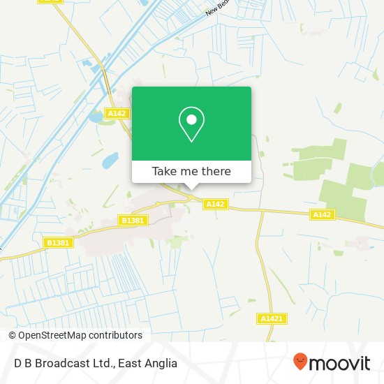 D B Broadcast Ltd. map