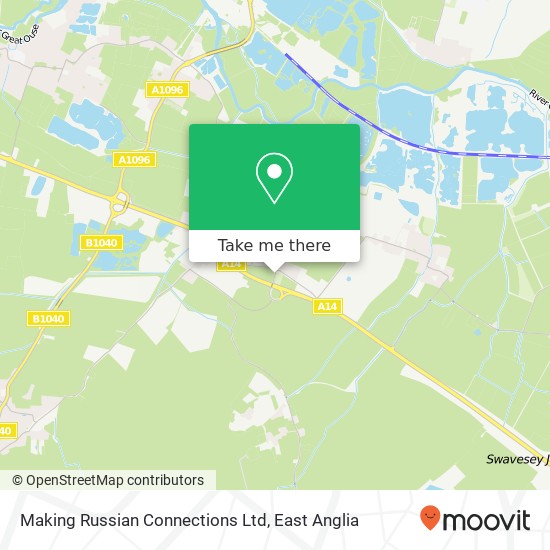 Making Russian Connections Ltd map