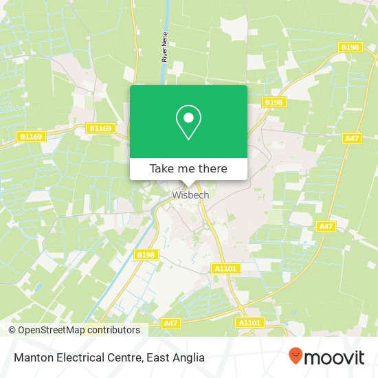 Manton Electrical Centre map