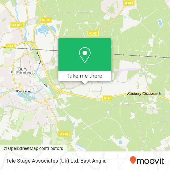 Tele Stage Associates (Uk) Ltd map