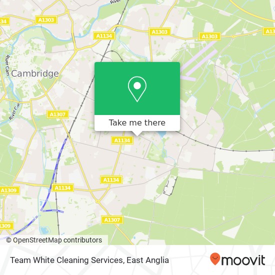 Team White Cleaning Services map