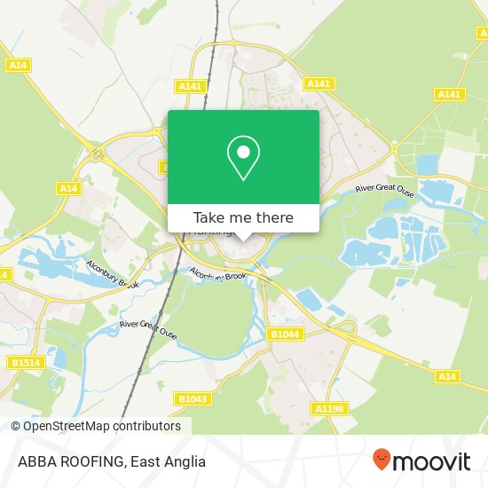 ABBA ROOFING map