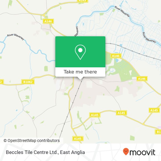 Beccles Tile Centre Ltd. map