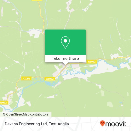 Devana Engineering Ltd map