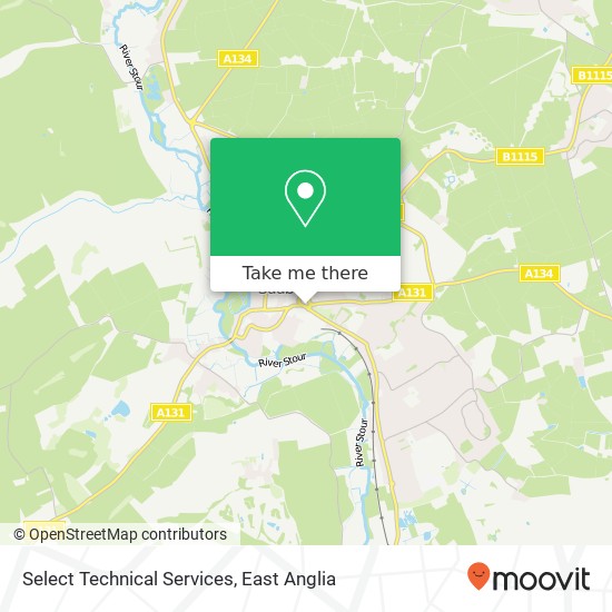 Select Technical Services map