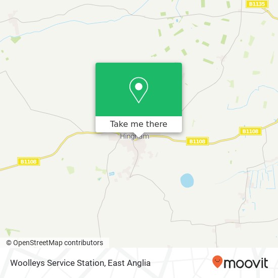 Woolleys Service Station map