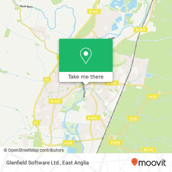 Glenfield Software Ltd. map
