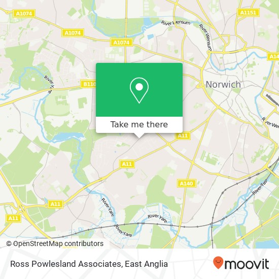 Ross Powlesland Associates map