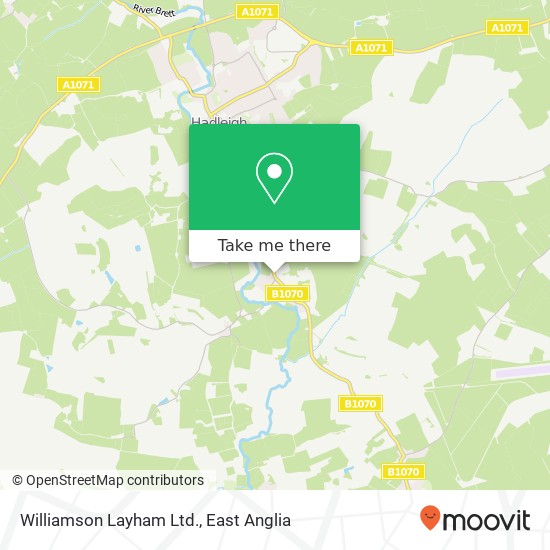 Williamson Layham Ltd. map