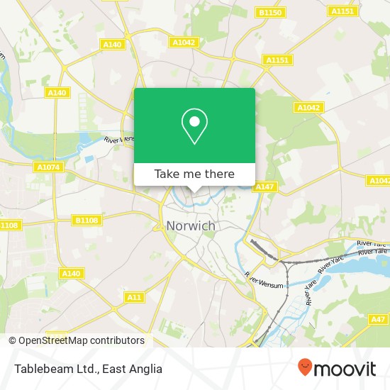 Tablebeam Ltd. map