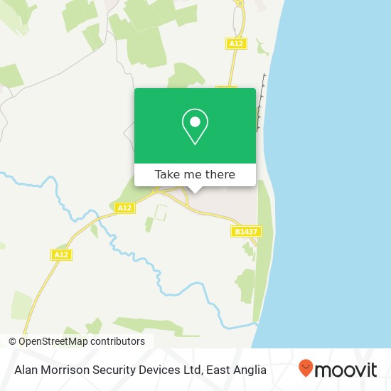 Alan Morrison Security Devices Ltd map