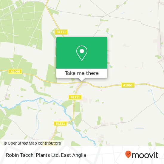 Robin Tacchi Plants Ltd map