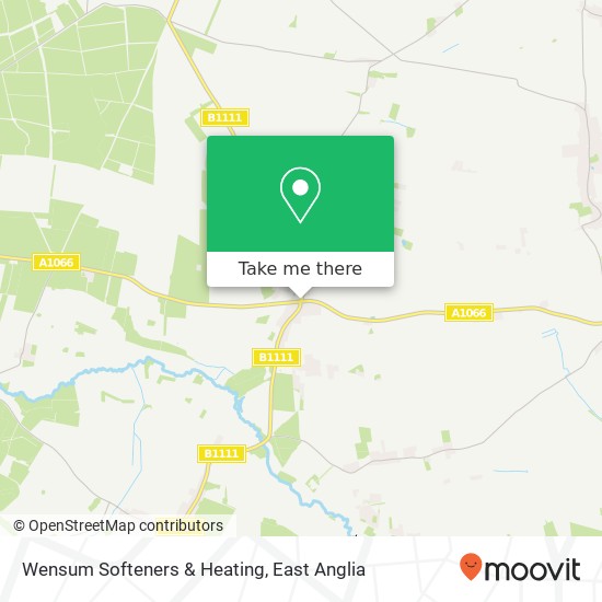 Wensum Softeners & Heating map