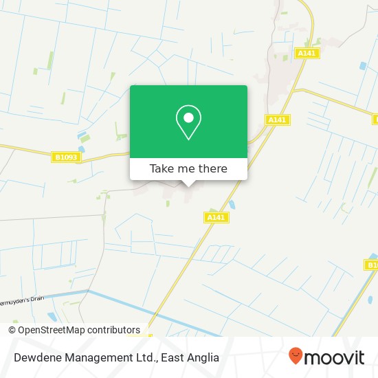 Dewdene Management Ltd. map