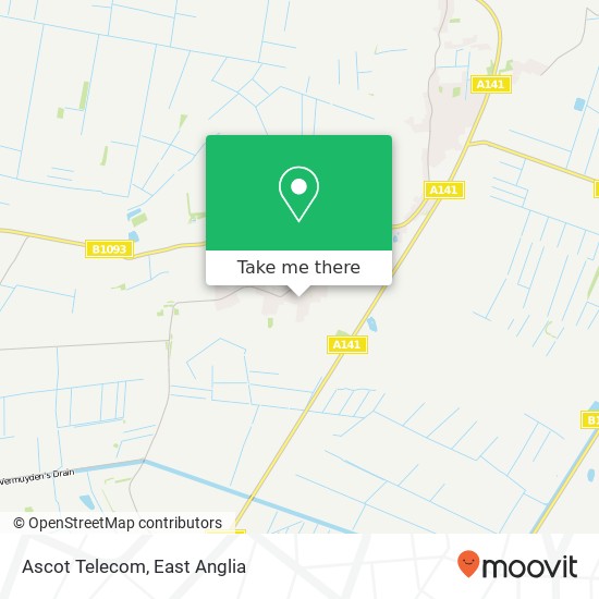 Ascot Telecom map