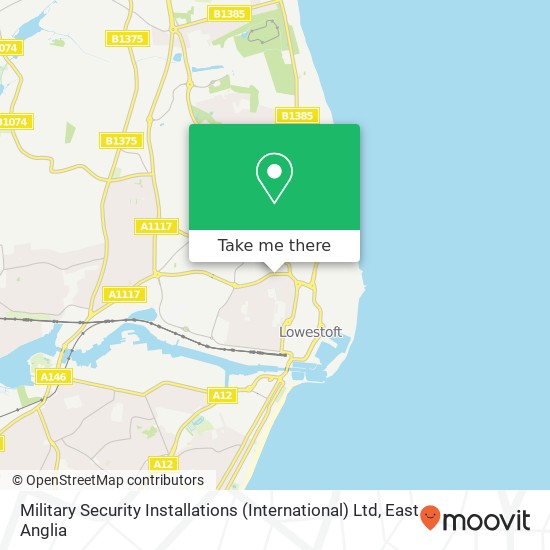 Military Security Installations (International) Ltd map