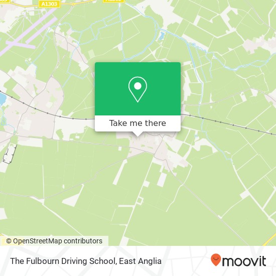 The Fulbourn Driving School map