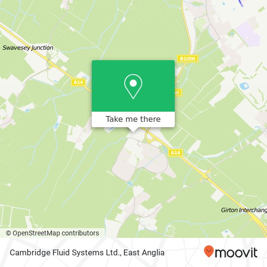 Cambridge Fluid Systems Ltd. map