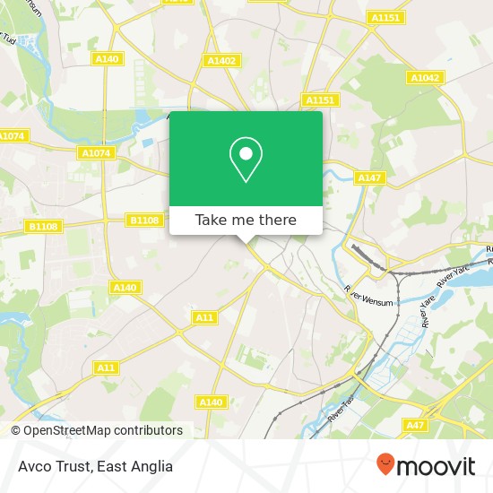 Avco Trust map