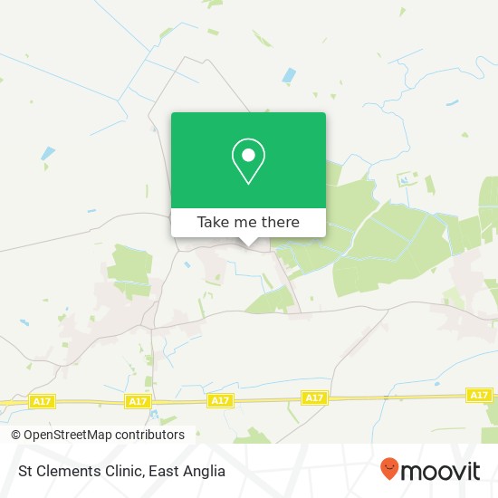 St Clements Clinic map