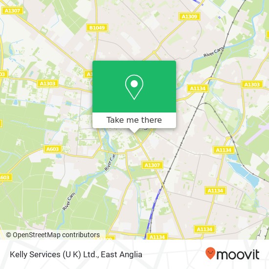 Kelly Services (U K) Ltd. map