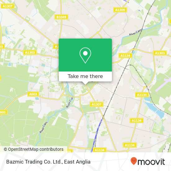 Bazmic Trading Co.  Ltd. map