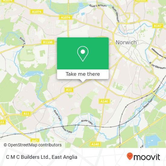 C M C Builders Ltd. map