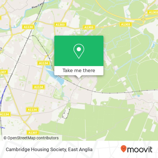 Cambridge Housing Society map