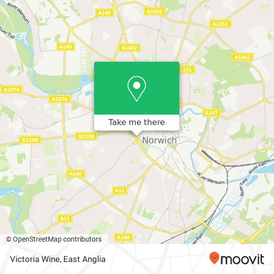 Victoria Wine map