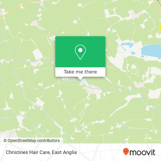 Christines Hair Care map