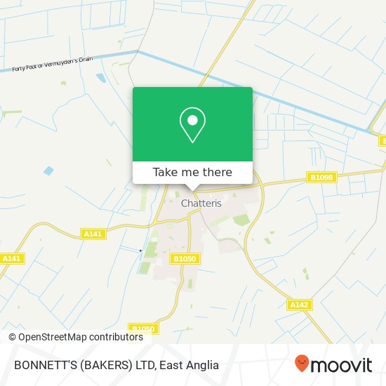 BONNETT'S (BAKERS) LTD map