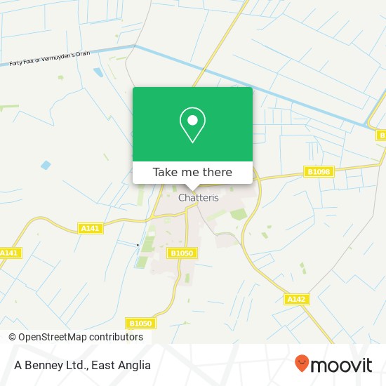 A  Benney Ltd. map