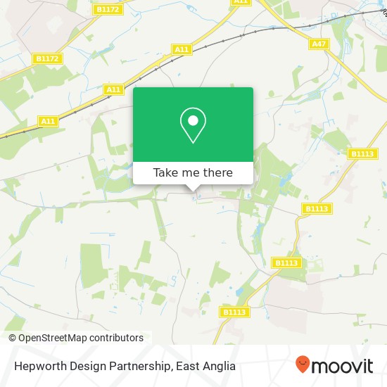 Hepworth Design Partnership map