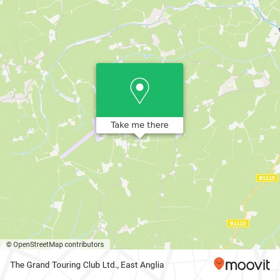 The Grand Touring Club Ltd. map
