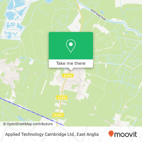 Applied Technology Cambridge Ltd. map