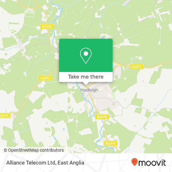 Alliance Telecom Ltd map