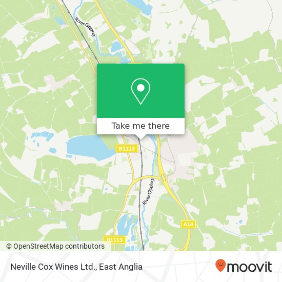 Neville Cox Wines Ltd. map