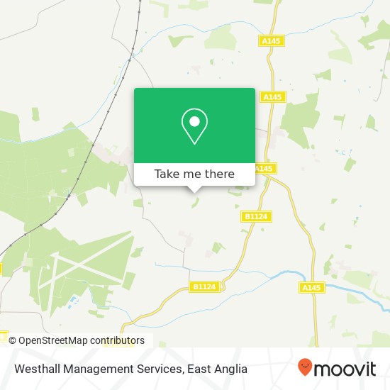 Westhall Management Services map