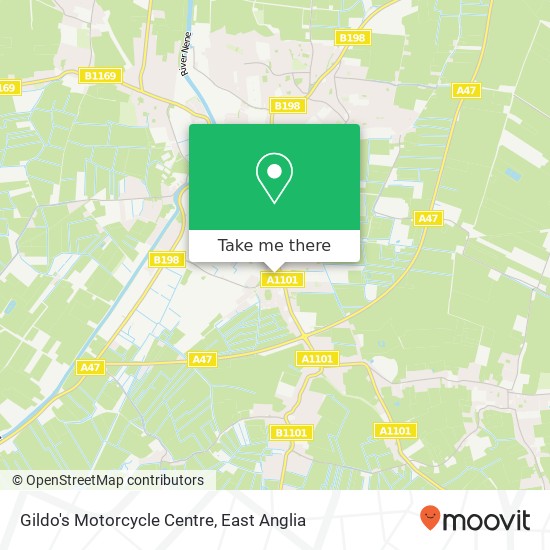 Gildo's Motorcycle Centre map