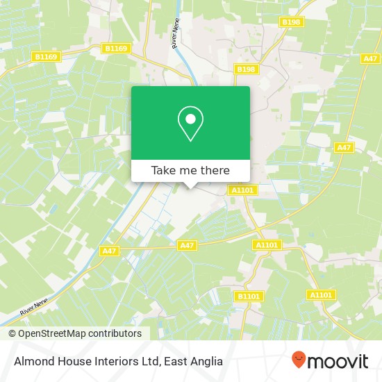 Almond House Interiors Ltd map