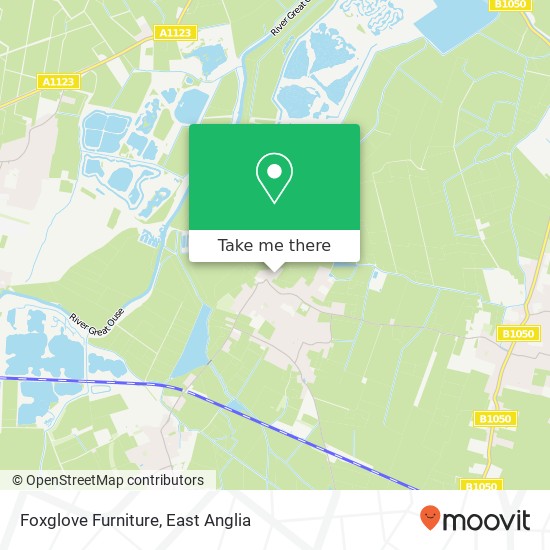 Foxglove Furniture map