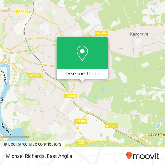 Michael Richards map