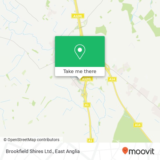 Brookfield Shires Ltd. map